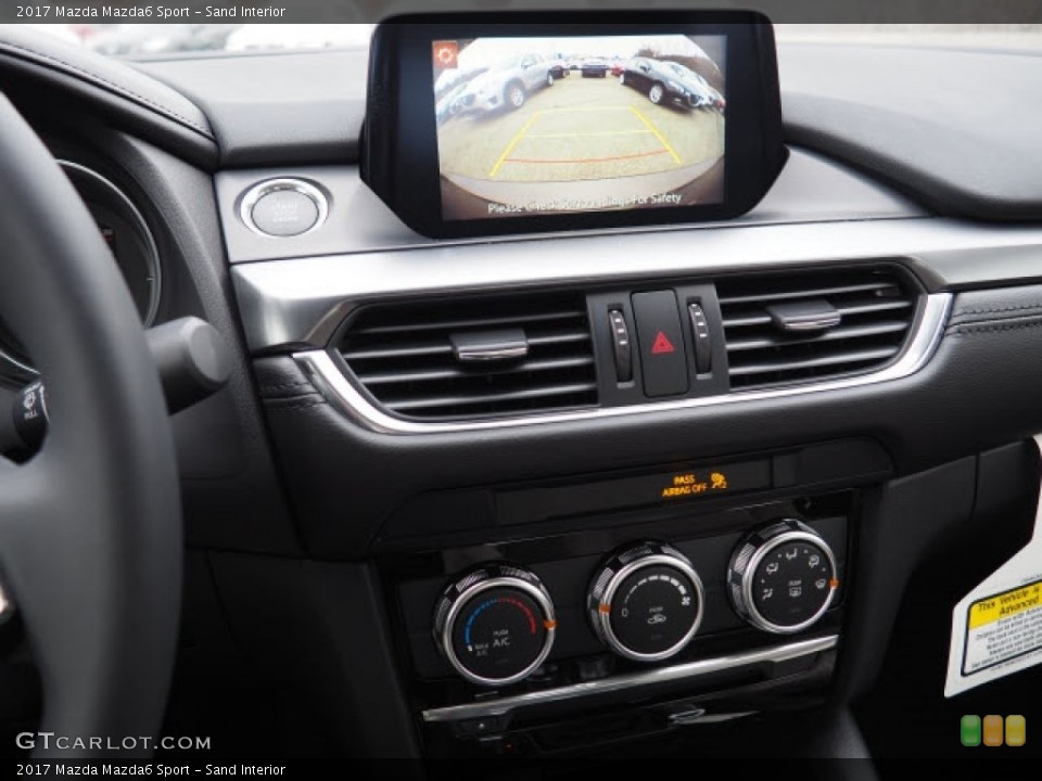 Sand Interior Controls for the 2017 Mazda Mazda6 Sport #118997358