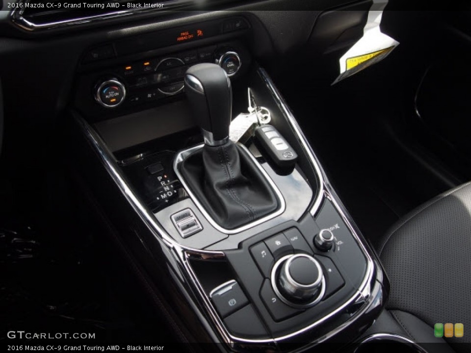 Black Interior Transmission for the 2016 Mazda CX-9 Grand Touring AWD #119000346