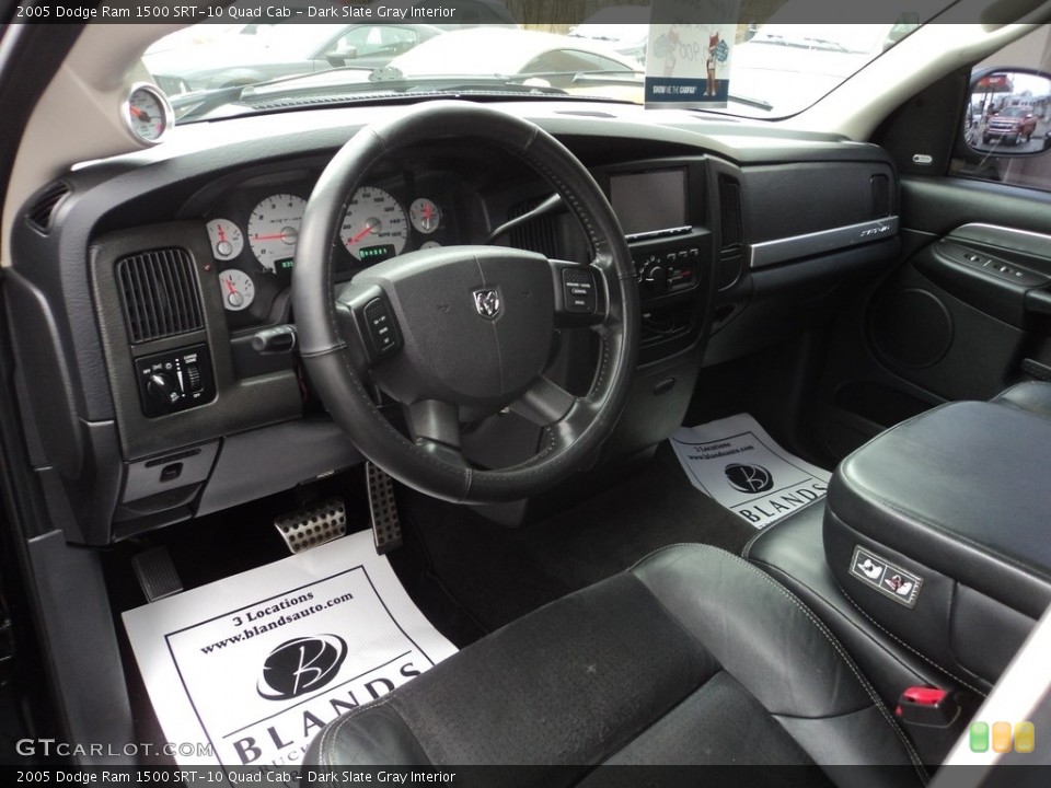 Dark Slate Gray Interior Photo for the 2005 Dodge Ram 1500 SRT-10 Quad Cab #119006877