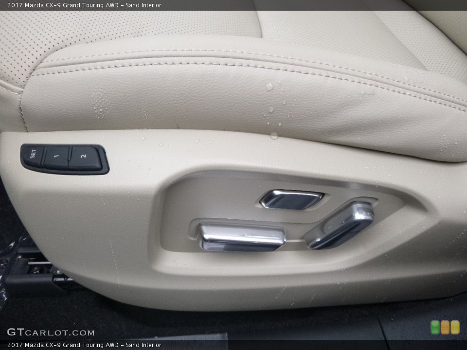 Sand Interior Controls for the 2017 Mazda CX-9 Grand Touring AWD #119006883