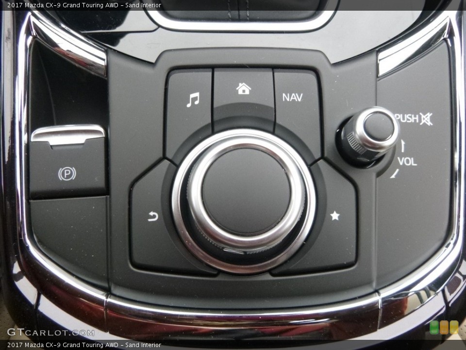 Sand Interior Controls for the 2017 Mazda CX-9 Grand Touring AWD #119006934