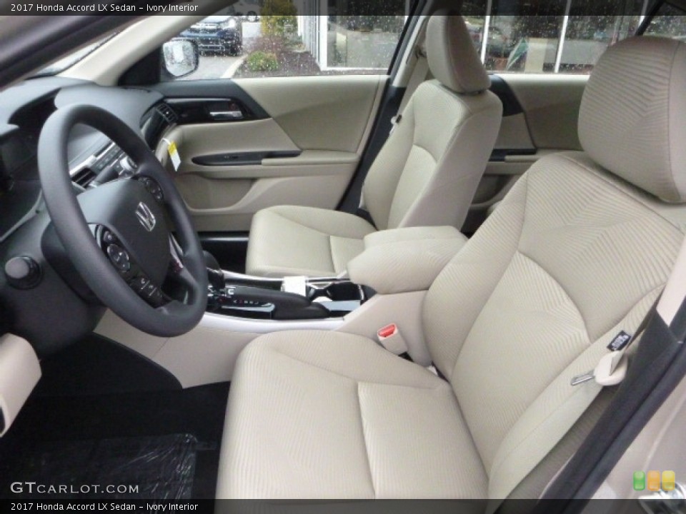 Ivory Interior Front Seat for the 2017 Honda Accord LX Sedan #119007318