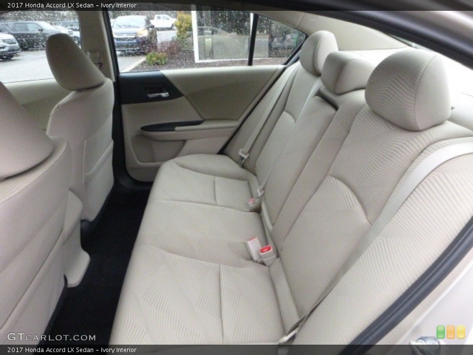 Ivory Interior Rear Seat for the 2017 Honda Accord LX Sedan #119007330