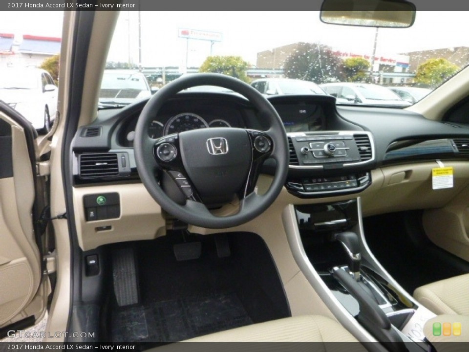 Ivory Interior Photo for the 2017 Honda Accord LX Sedan #119007342