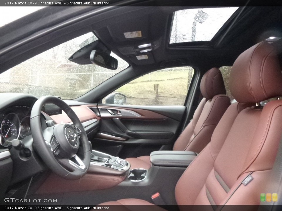 Signature Auburn Interior Front Seat for the 2017 Mazda CX-9 Signature AWD #119007405