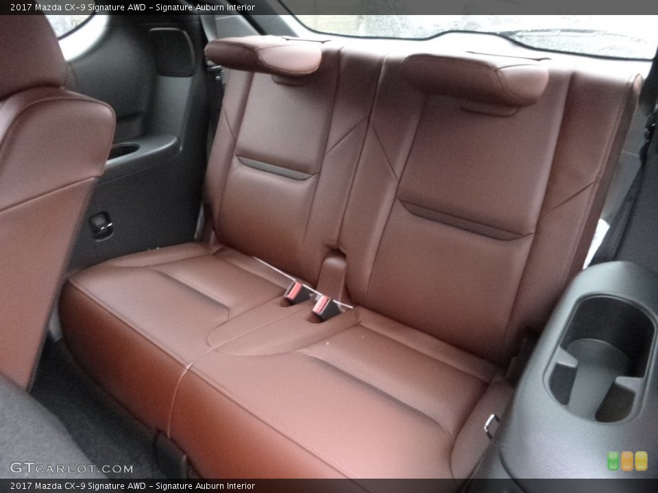 Signature Auburn Interior Rear Seat for the 2017 Mazda CX-9 Signature AWD #119007437