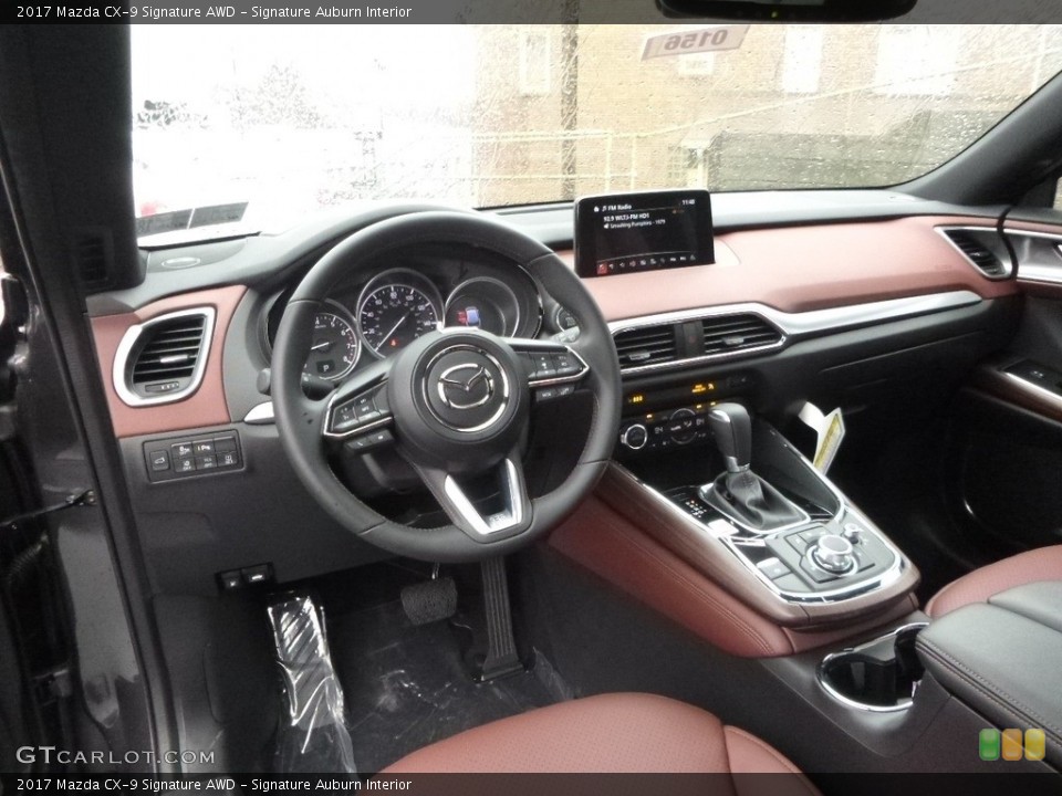 Signature Auburn Interior Photo for the 2017 Mazda CX-9 Signature AWD #119007453