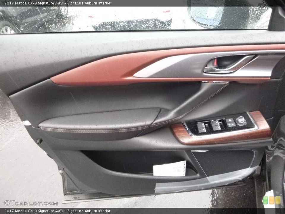 Signature Auburn Interior Door Panel for the 2017 Mazda CX-9 Signature AWD #119007471