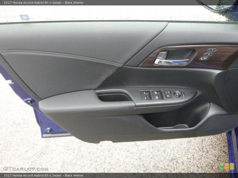 Black Interior Door Panel for the 2017 Honda Accord Hybrid EX-L Sedan #119007555