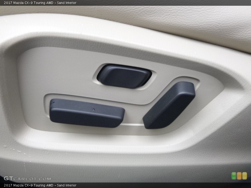 Sand Interior Controls for the 2017 Mazda CX-9 Touring AWD #119007840