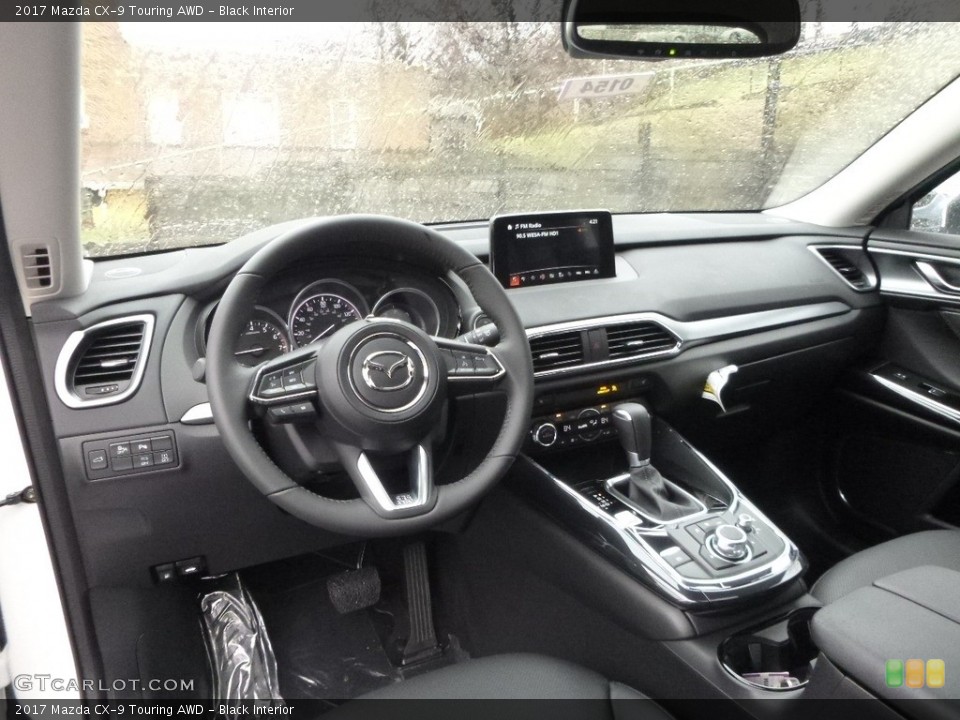 Black Interior Dashboard for the 2017 Mazda CX-9 Touring AWD #119008131