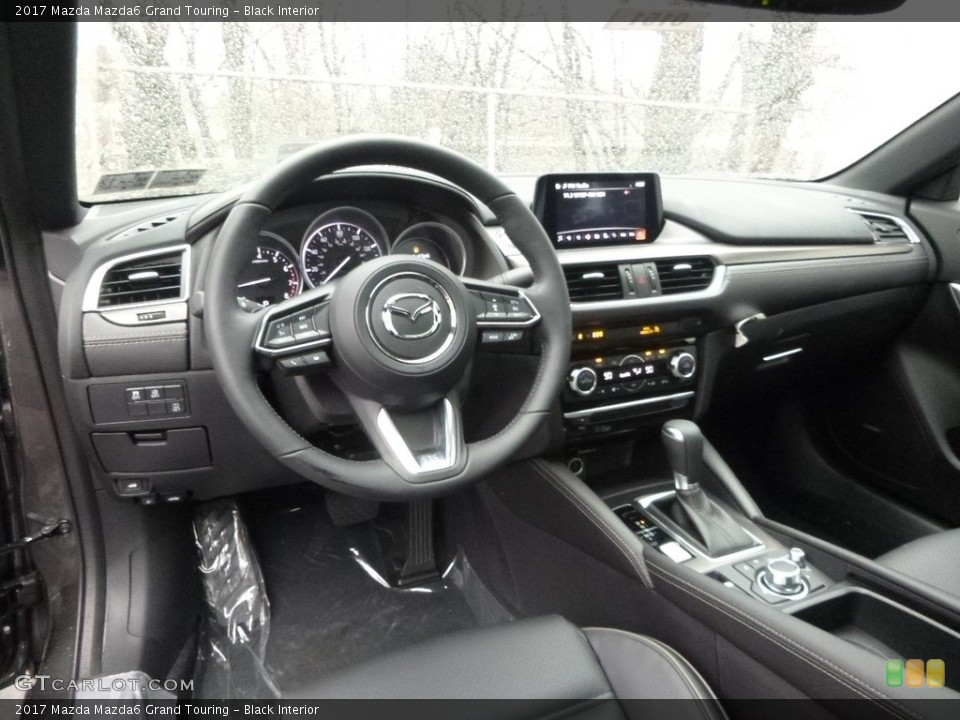 Black Interior Dashboard for the 2017 Mazda Mazda6 Grand Touring #119009178