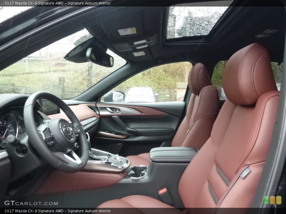 Signature Auburn Interior Front Seat for the 2017 Mazda CX-9 Signature AWD #119009529