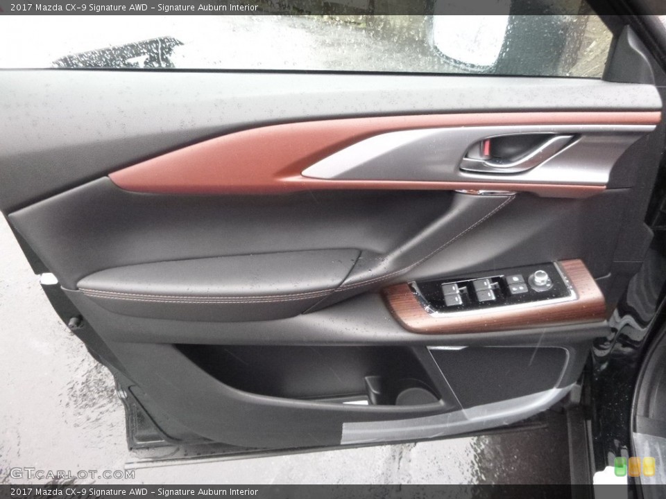 Signature Auburn Interior Door Panel for the 2017 Mazda CX-9 Signature AWD #119009583