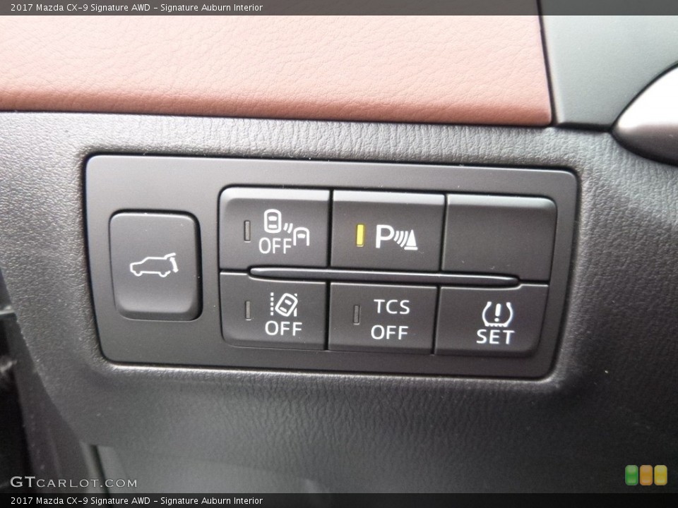 Signature Auburn Interior Controls for the 2017 Mazda CX-9 Signature AWD #119010024