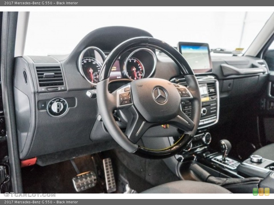 Black Interior Dashboard for the 2017 Mercedes-Benz G 550 #119035965