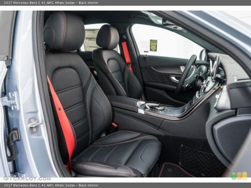 Black Interior Photo for the 2017 Mercedes-Benz C 43 AMG 4Matic Sedan #119036382