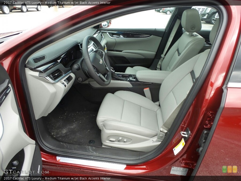 Medium Titanium w/Jet Black Accents Interior Photo for the 2017 Cadillac XTS Luxury #119038974