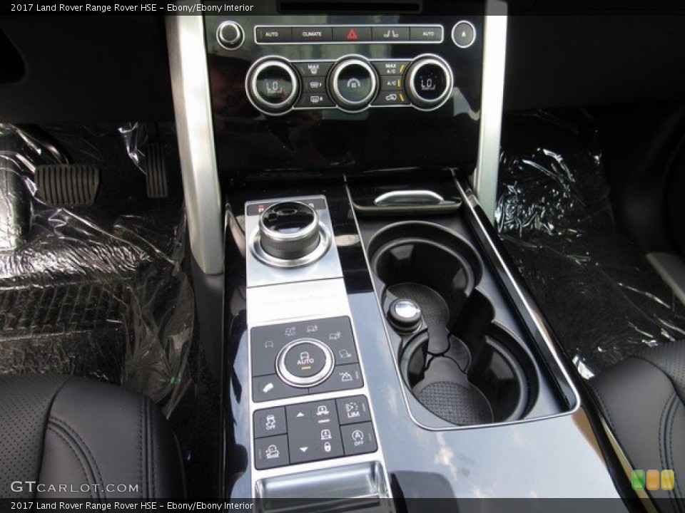 Ebony/Ebony Interior Controls for the 2017 Land Rover Range Rover HSE #119055638