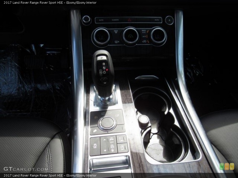 Ebony/Ebony Interior Controls for the 2017 Land Rover Range Rover Sport HSE #119056586