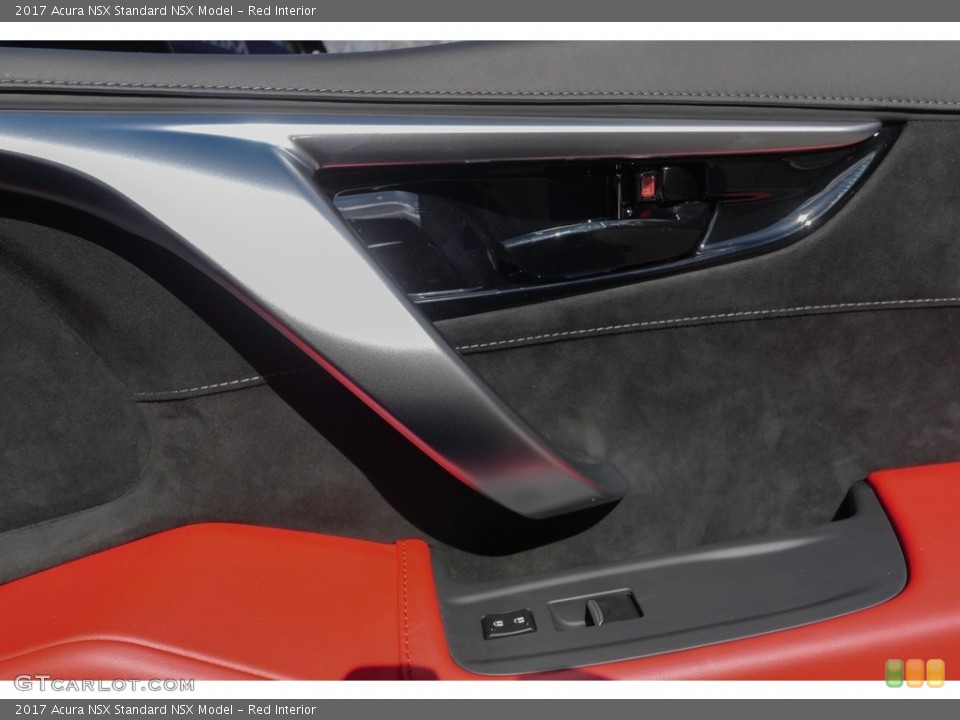 Red Interior Controls for the 2017 Acura NSX  #119059112