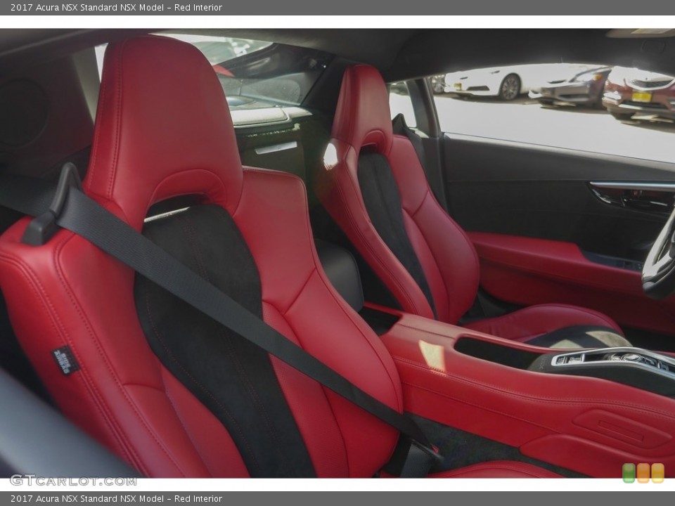 Red Interior Front Seat for the 2017 Acura NSX  #119059157