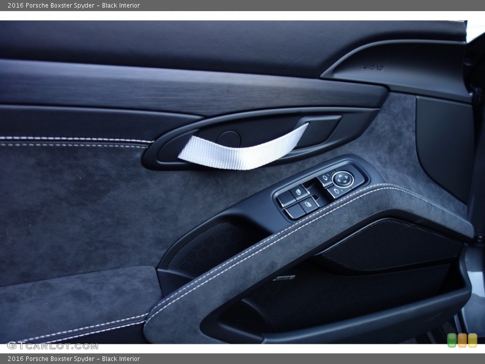 Black Interior Door Panel for the 2016 Porsche Boxster Spyder #119059931