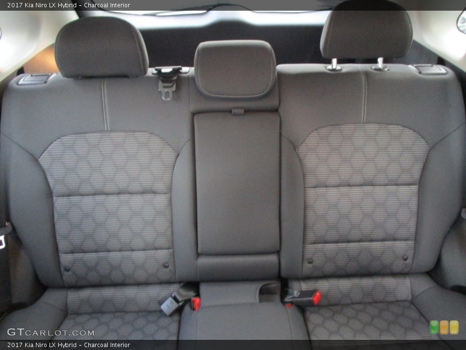 Charcoal Interior Rear Seat for the 2017 Kia Niro LX Hybrid #119070470