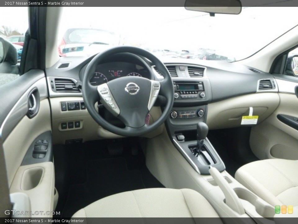 Marble Gray Interior Photo for the 2017 Nissan Sentra S #119071340