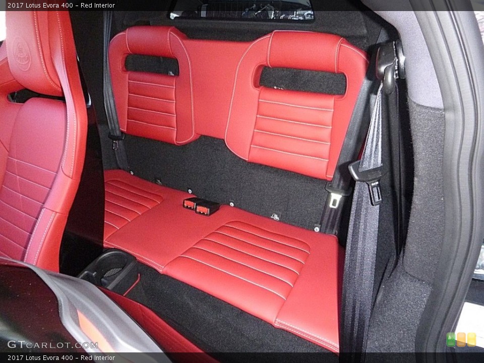 Red Interior Rear Seat for the 2017 Lotus Evora 400 #119072864