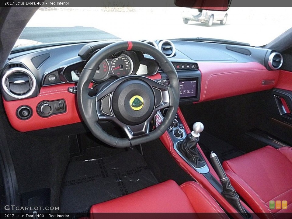 Red Interior Dashboard for the 2017 Lotus Evora 400 #119072963