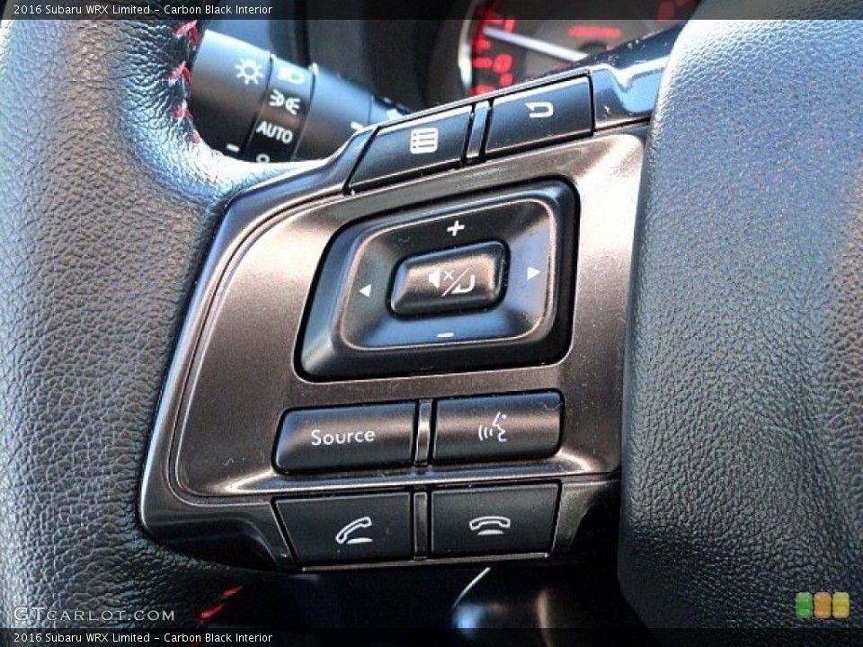 Carbon Black Interior Controls for the 2016 Subaru WRX Limited #119076809
