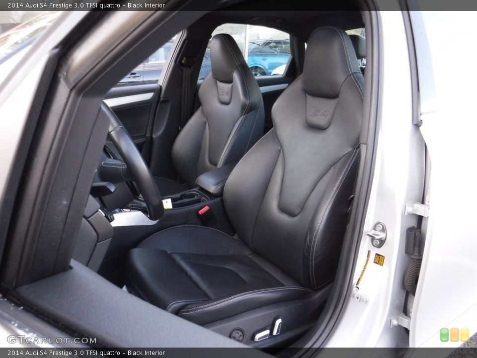 Black Interior Front Seat for the 2014 Audi S4 Prestige 3.0 TFSI quattro #119079047