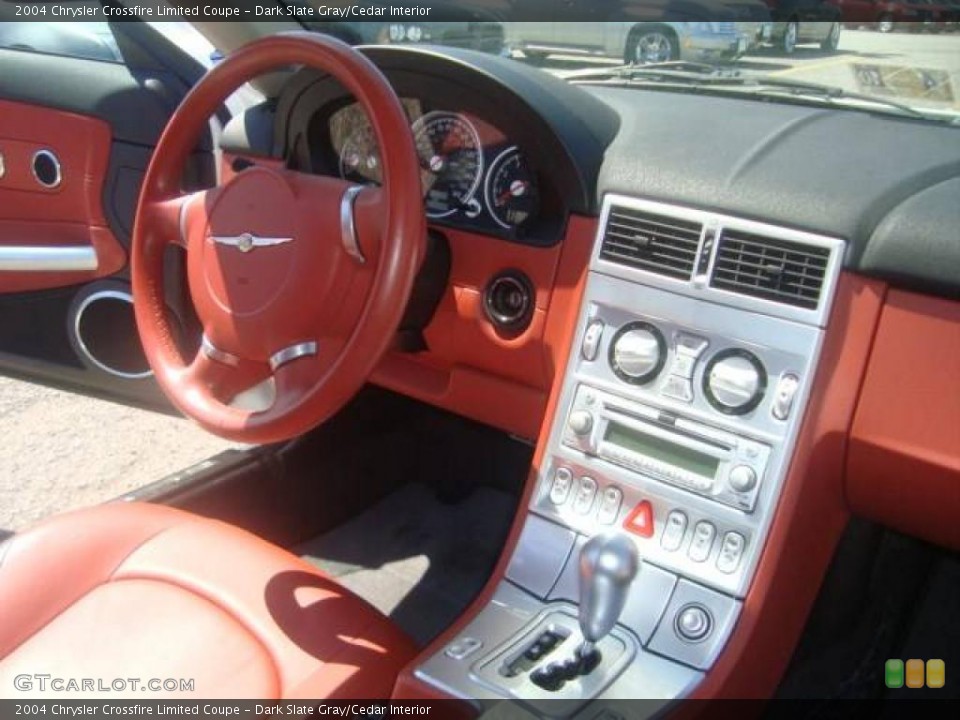 Dark Slate Gray/Cedar Interior Photo for the 2004 Chrysler Crossfire Limited Coupe #11907906