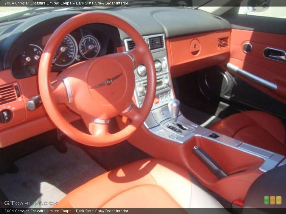 Dark Slate Gray/Cedar Interior Photo for the 2004 Chrysler Crossfire Limited Coupe #11907926