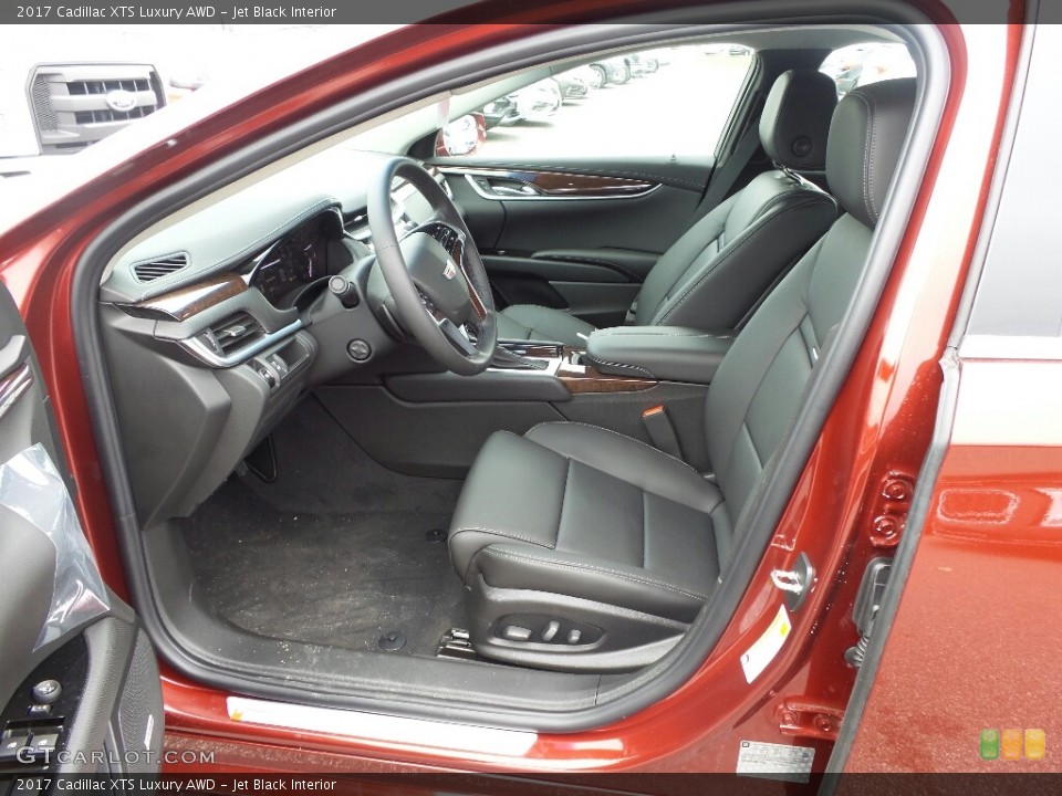 Jet Black Interior Photo for the 2017 Cadillac XTS Luxury AWD #119090854