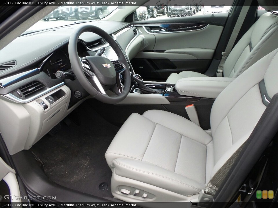 Medium Titanium w/Jet Black Accents Interior Photo for the 2017 Cadillac XTS Luxury AWD #119104567