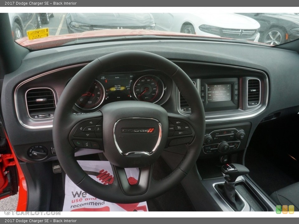Black Interior Dashboard for the 2017 Dodge Charger SE #119116283