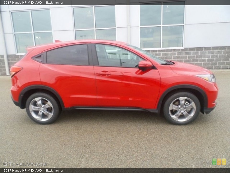 Black Interior Exterior for the 2017 Honda HR-V EX AWD #119118818