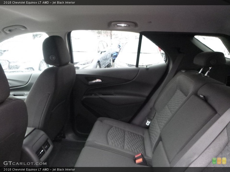 Jet Black Interior Rear Seat for the 2018 Chevrolet Equinox LT AWD #119120033