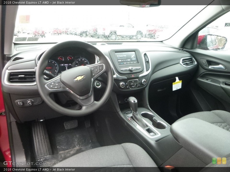 Jet Black Interior Photo for the 2018 Chevrolet Equinox LT AWD #119120057