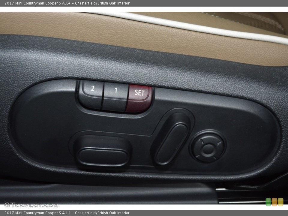 Chesterfield/British Oak Interior Controls for the 2017 Mini Countryman Cooper S ALL4 #119127203