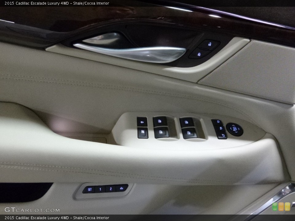 Shale/Cocoa Interior Controls for the 2015 Cadillac Escalade Luxury 4WD #119130545