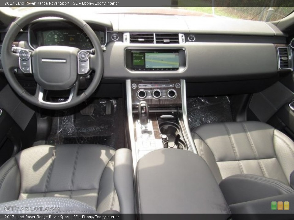 Ebony/Ebony Interior Dashboard for the 2017 Land Rover Range Rover Sport HSE #119133290