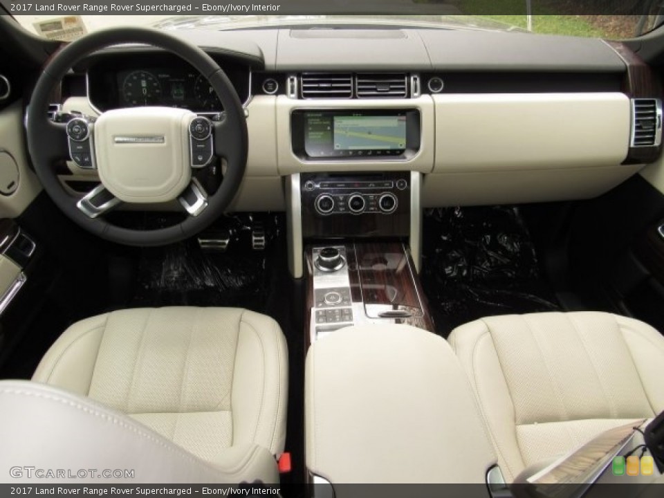 Ebony/Ivory Interior Dashboard for the 2017 Land Rover Range Rover Supercharged #119134037