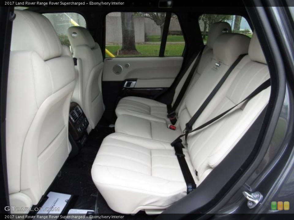 Ebony/Ivory Interior Rear Seat for the 2017 Land Rover Range Rover Supercharged #119134043