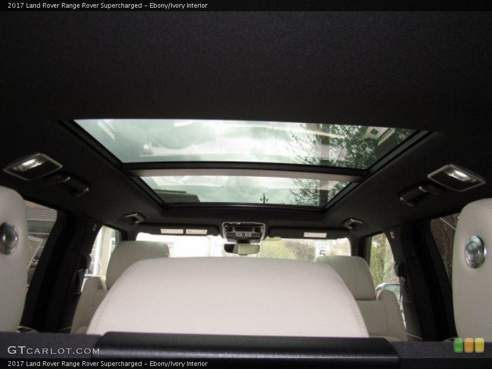 Ebony/Ivory Interior Sunroof for the 2017 Land Rover Range Rover Supercharged #119134079