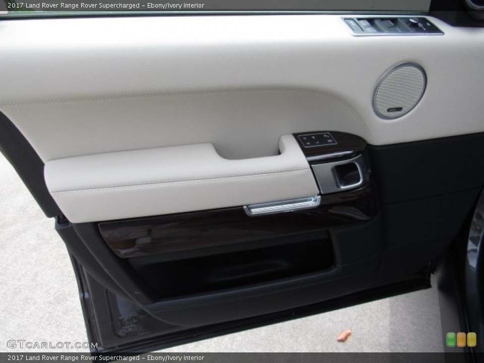 Ebony/Ivory Interior Door Panel for the 2017 Land Rover Range Rover Supercharged #119134082