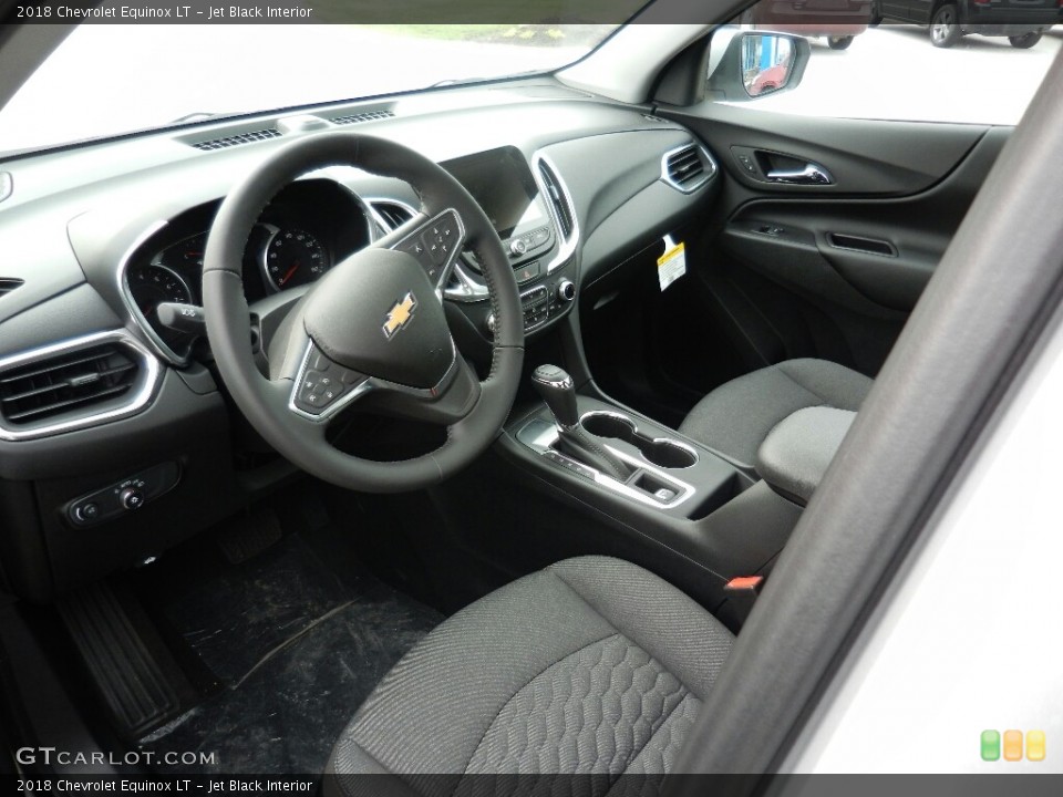 Jet Black Interior Front Seat for the 2018 Chevrolet Equinox LT #119141342
