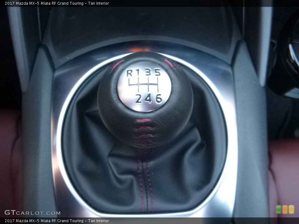 Tan Interior Transmission for the 2017 Mazda MX-5 Miata RF Grand Touring #119144444